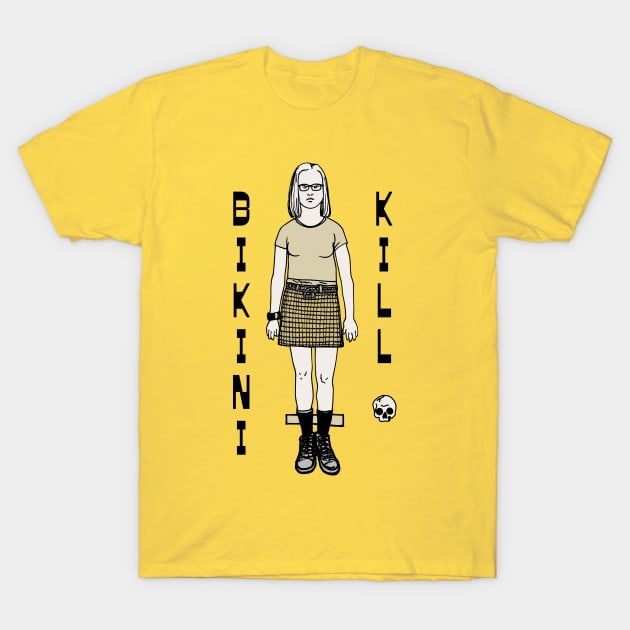 Bikini Kill -- Punksthetic Original Design T-Shirt by unknown_pleasures